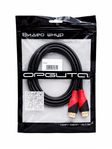 Орбита OT-AVW39 кабель HDMI-HDMI 2м (v1.4, пакет)